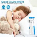 Silent Mesh Nebulizer – Handheld, Rechargeable & Travel-Friendly for Kids and Adults