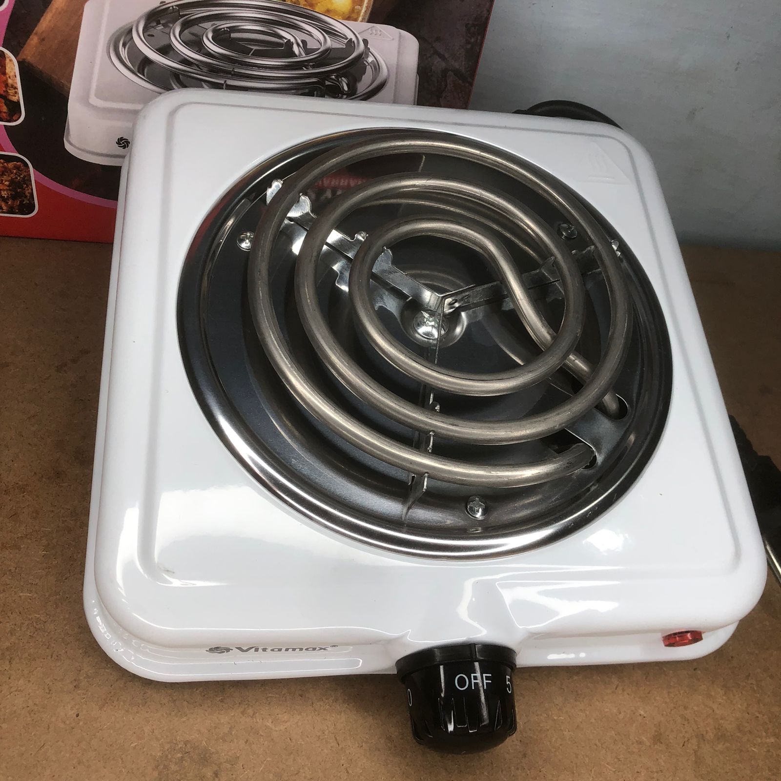 1000W Electric Stove for Cooking | Fast Heating Hot Plate with Automatic Control & Easy-Clean Surface