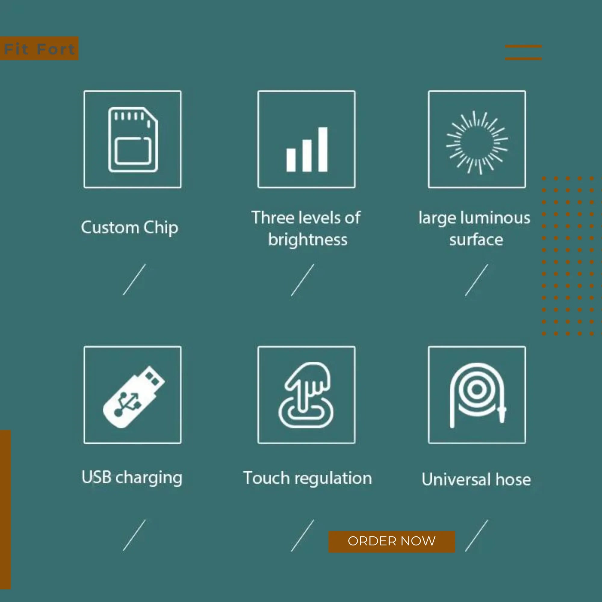 Portable 360° Adjustable LED Desk Lamp – USB Rechargeable Dimmable Study Light with Eye Protection & Foldable Design